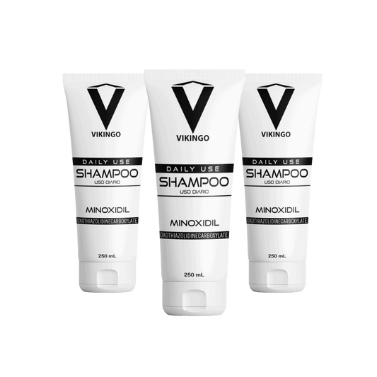 Pack de 3 unidades de daily shampoo Vikingo