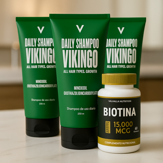 Pack Daily Shampoo x 3 + Biotina