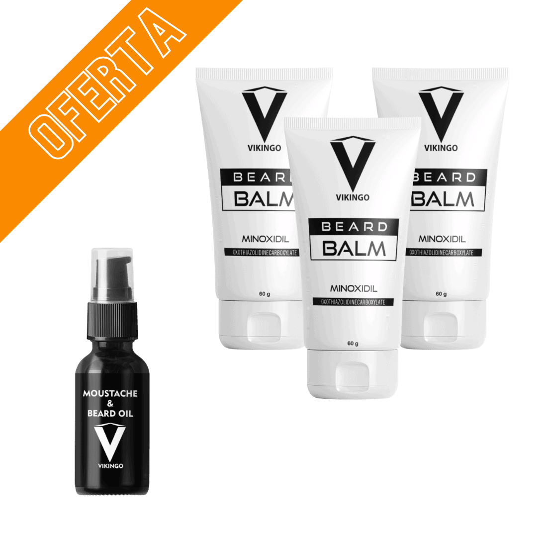 Pack de inicio (3 Minoxidil + 1 aceite)