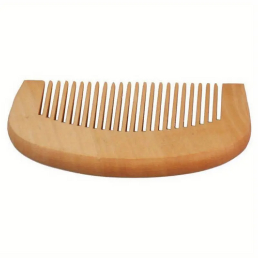 Peine de Madera Antiestático para Barba y Bigote