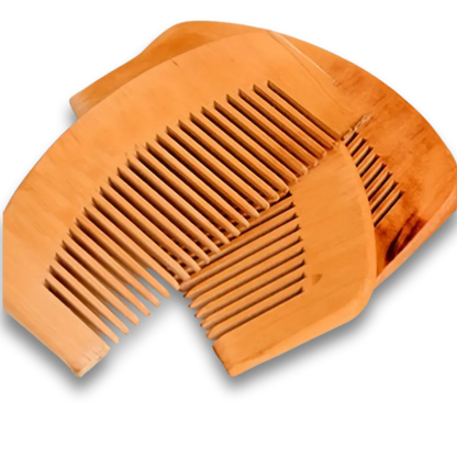 Peine de Madera Antiestático para Barba y Bigote