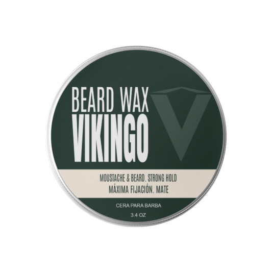 Cera Fijadora para Barba y Bigotes Vikingo