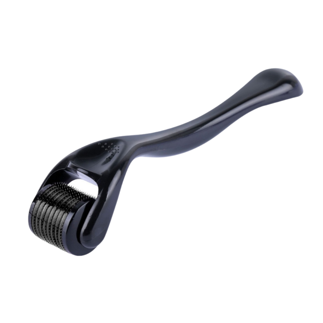 Dermaroller de Titanio de 540 agujas de 0.25 mm – Estimula el Crecimiento de Cabello y Barba